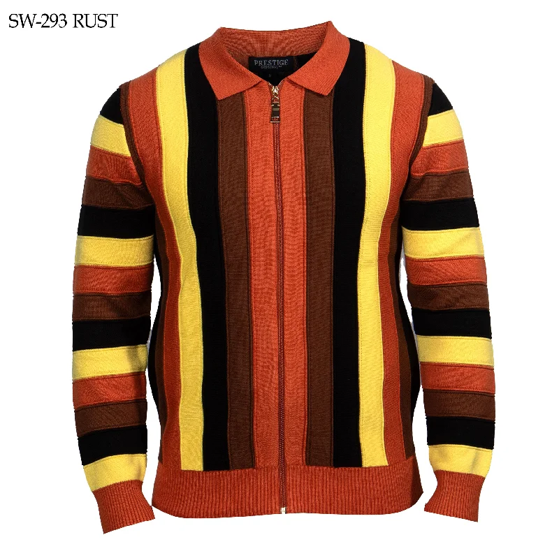 Prestige full Zipper high polo Sweater