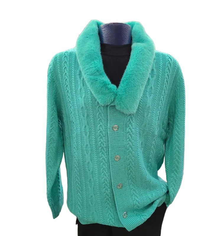 Prestige Wool Blend Cardigan Sweater