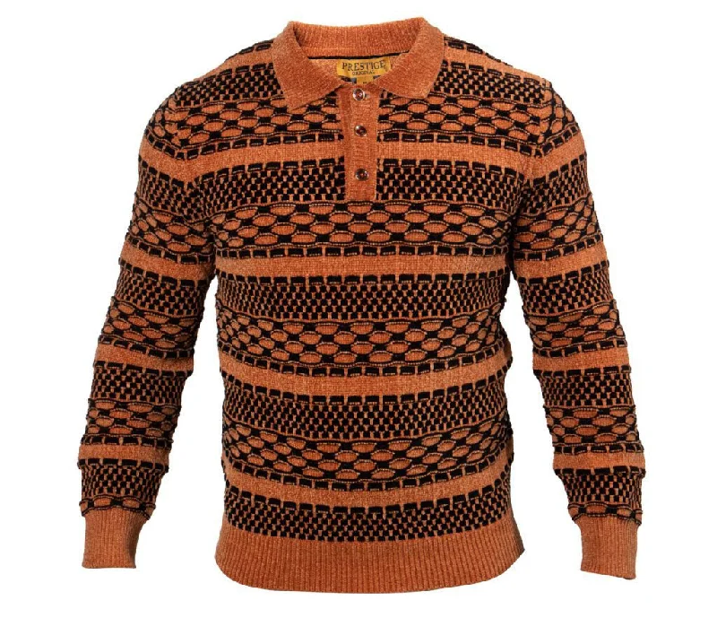 Prestige Chenille Polo Sweater