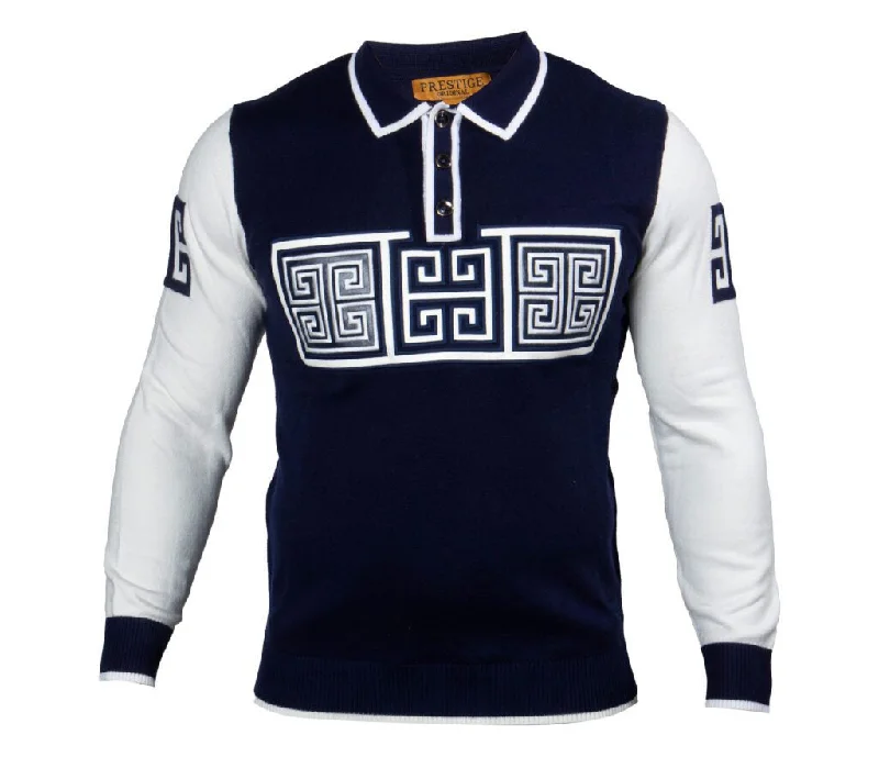 Prestige polo Two Tone Luxury Sweater